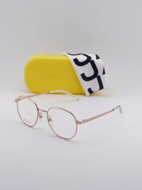 Marc Jacobs MARC 434/N 0DDB 00 Round Eyeglasses 51mm - Gold